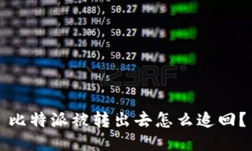 比特派被转出去怎么追回?