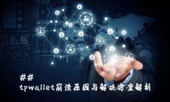 ## tpwallet崩溃原因与解决方案解析