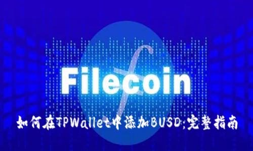 如何在TPWallet中添加BUSD：完整指南